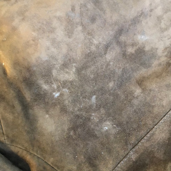 Solsona brown suede sports jacket. US 44 regular - Picture 7 of 8